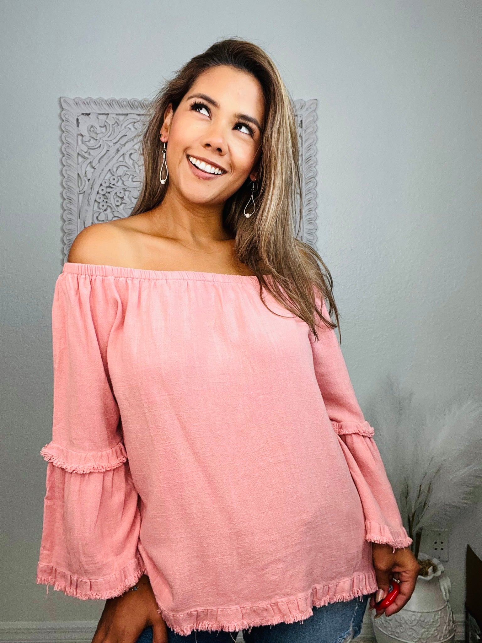 The Rose Bell Sleeve Top