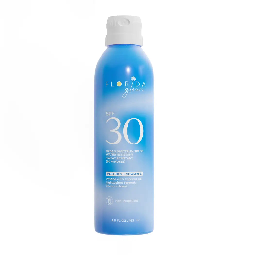 Florida Glow SPF 30 Coconut Sunscreen Spray