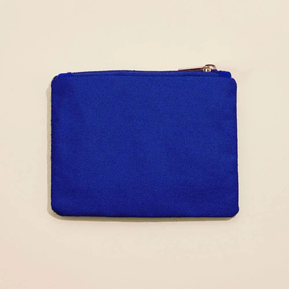 Mahjong Beaded Zip Pouch Purse