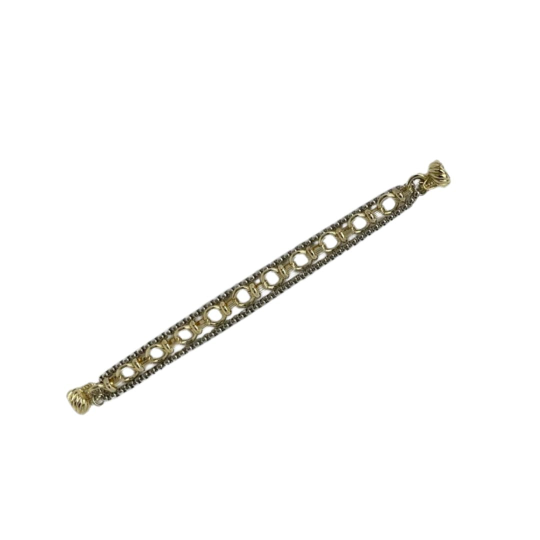 Layered Two-Toned Bracelet
