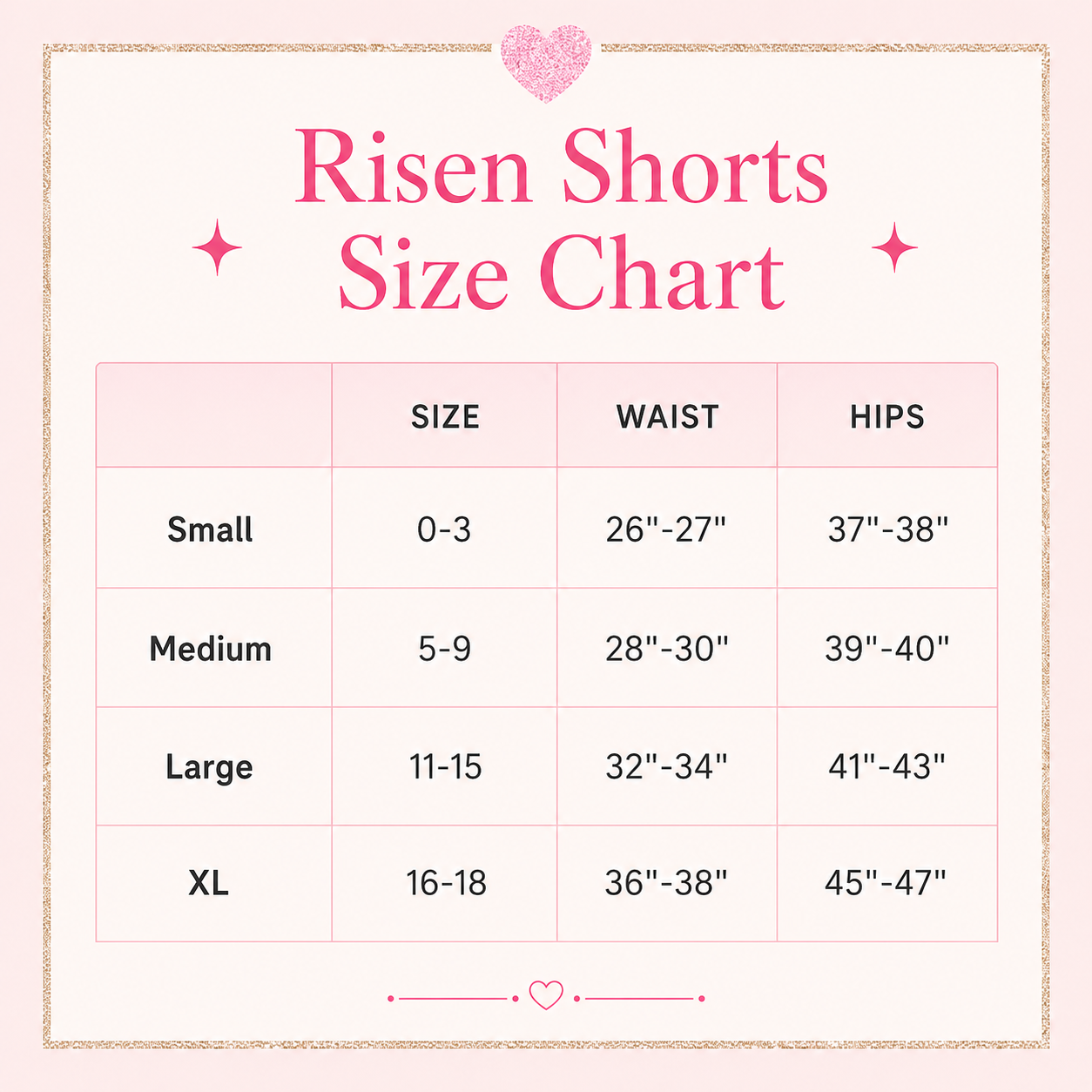 High Rise Printed Shorts by Risen
