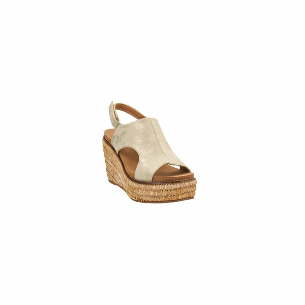 The Gold Metallic Wedge by Corky’s